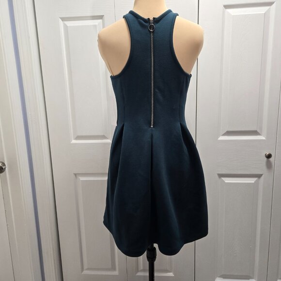 NWT Athleta En Route Scuba Dress Teal Size Petite Small - Picture 2 of 5